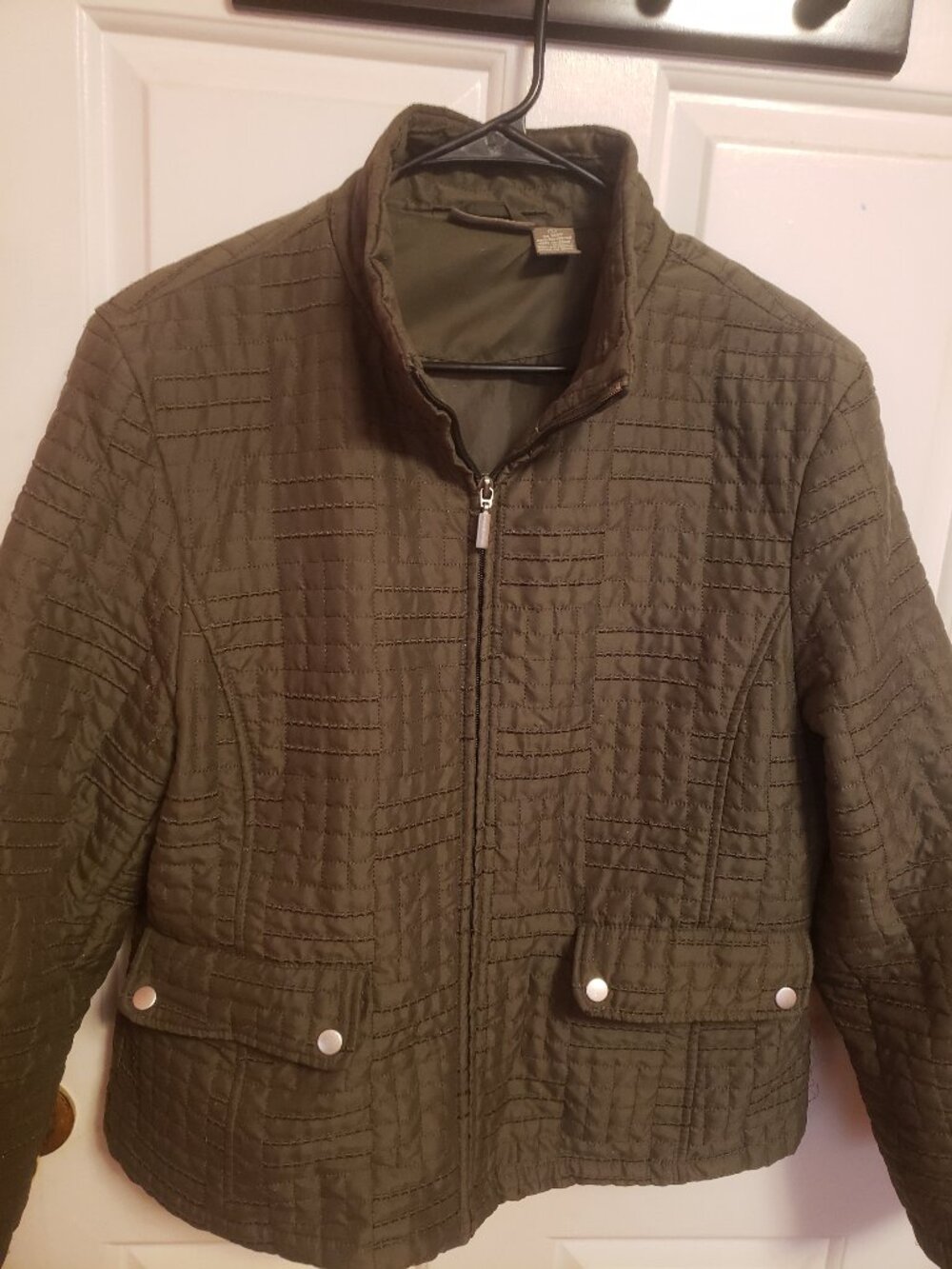 Vintage Jane Ashley Olive Green Jacket.